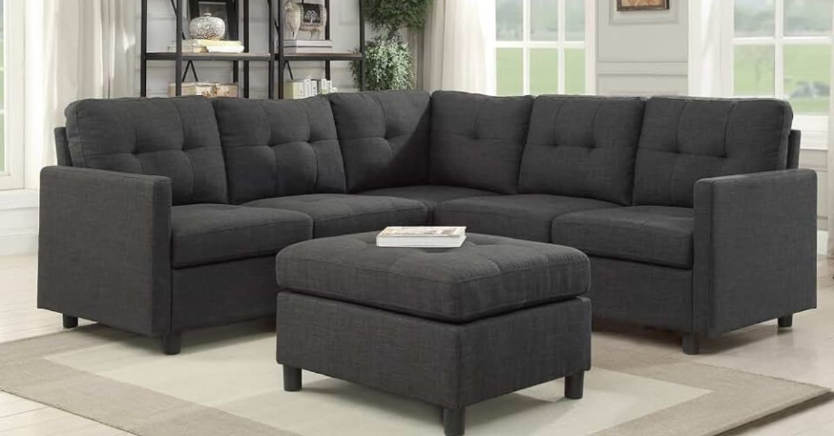 Sonoma 6-Piece Modular Sectional Sofa Ottoman