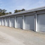 Self storage and mini storage garage units.